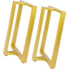 Metal Masa Yemek Masası Çalışma Masası Ayağı 2 Adet Ayak 71 cm Mobilya Ayağı