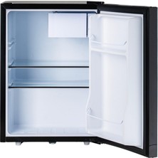 U-Frigo 68 Lt 12-24v Marin/Karavan Kompresörlü Buzdolabı Temperli Cam Kapak Limited Edition Siyah