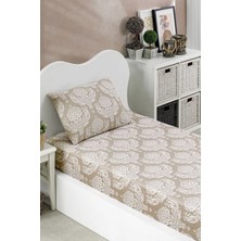 Pes Lastikli Çarşaf Seti Tek Kişilik Post Kahve