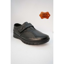 Kristal Kr.56 Tam Otopedik Taban Kemik Çıkıntısı Cırtlı Içi Dışı  Deri Kadın Ayakkabı