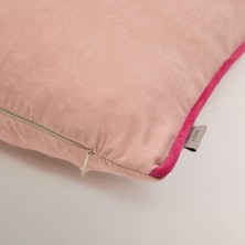 Efe Biye Detaylı Düz Kırlent Kılıfı