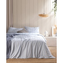 Madame Coco Amelia Tek Kişilik Pamuklu Armürlü Nevresim Takımı - Taş