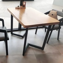 Metal Masa Yemek Masası Çalışma Masası Ayağı 2 Adet Ayak 72 cm Mobilya Ayağı