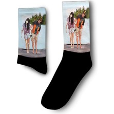 Uzumaki Naruto Çift Çorabı - Unisex