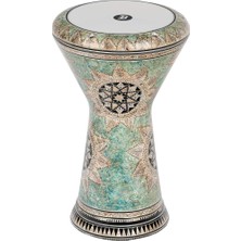 Meinl Artisan Edition Series 9" Darbuka (White Pearl Mosaic Queen)