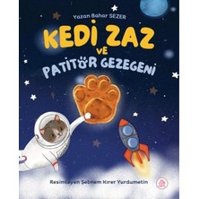Kedi Zaz ve Patitör Gezegeni (Ciltli)