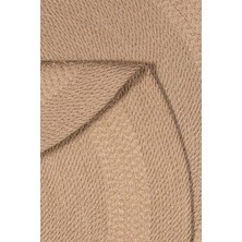 PetraHome&Living Zenit Collectıon Hasır Görünümlü Oval Jüt Natural Örgü Halı