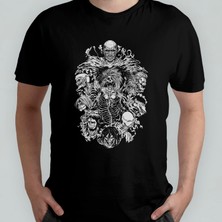 Pixxa Attack On Titan Titans %100 Pamuklu Bisiklet Yaka T-Shirt Model 2