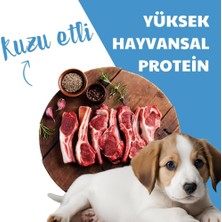 HerbaMax Premium Puppy Kuzu Etli ve Pirinçli Yavru Köpek Maması 10 Kg – Tüm Irklar İçin, Yüksek Proteinli
