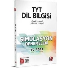 3D Yayınları TYT Dil Bilgisi Simülasyon Denemeleri Detaylı Video Çözümlü