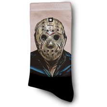Jason Voorhees Maskeli Katil Çorap - Unisex