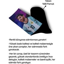 Lionel Messi - Arjantin Fulbolcu Çorap - Unisex