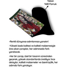 La Casa De Papel Maskeli Çorap - Salvador Dali Stili - Unisex