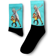 Rick And Morty Dab Çorap - Unisex