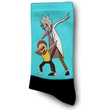 Rick And Morty Dab Çorap - Unisex