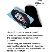 La Casa De Papel Salvador Dali Maskeli Çorap - Unisex