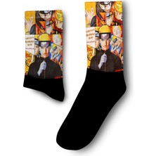 Naruto Doğum Günü Çorap - Unisex
