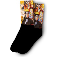 Naruto Doğum Günü Çorap - Unisex