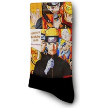 Naruto Doğum Günü Çorap - Unisex