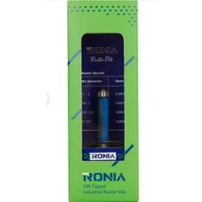 Ronia Ahşap Freze Bıçağı 07B-09532006 Rulmanlı Kenar Temizleme Freze Ucu Sap 6 mm