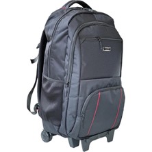 Büyük Boy  Outdoor Seyahat Çantası 4 Bölmeli Bel Kemerli Laptop Bölmeli Çekçekli Sırt Çantası