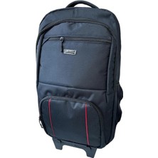 Büyük Boy  Outdoor Seyahat Çantası 4 Bölmeli Bel Kemerli Laptop Bölmeli Çekçekli Sırt Çantası