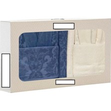 Özdilek Curve Krem Indıgo Aıle Setı