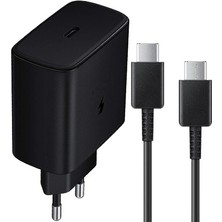 Süper Hızlı Usb-C Şarj Cihazı 45W Pd Type-C Çıkışlı Şarj Aleti Travel Adapter