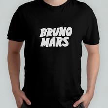 Pixxa Bruno Mars Unisex %100 Pamuklu Bisiklet Yaka T-Shirt Model 1