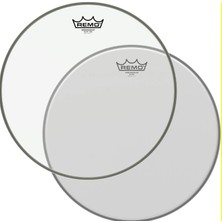 REMO PP-SNAM-14 ProPack Ambassador Hazy 14 Alt ve Kumlu Üst Trampet Deri Seti