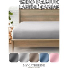 Lastikli Çarşaf %100 Pamuk Tek ve Çift Kişilik - Penye Kumaş Lüks Konfor Yumuşaklık ve Dayanıklılık