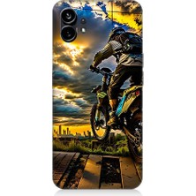 Teknomeg Nothing Phone 1 Uyumlu Para Grafiti  Desenli Silikon Kılıf