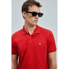 Lufian Laon Smart Erkek Polo Tişört Siyah