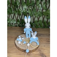 Amigurumi Tavşan Emzik Seti