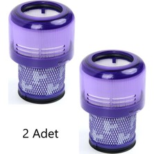 Asgard Grup Dyson V12 Uyumlu Detect Slim Dik Süpürge Hepa 2 Adet Filtre