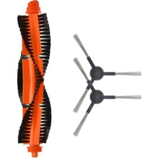 Asgard Grup Xiaomi Mop 3c Uyumlu 1 Adet Ana Fırça 2 Adet Siyah Yan Fırça