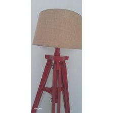 Şapkalı Kırmızı Lambader