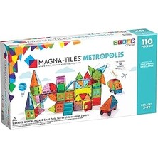 Magna-Tiles Magna Tiles Metropolis 110 Parça Set
