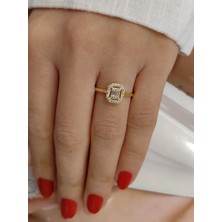 Çelikoğlu Kuyumculuk 14 Ayar Altın Baget Yüzük 1,76 gr