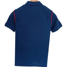 Renk Bloklu Polo Yaka T-Shirt