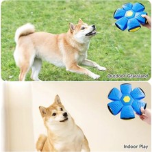 Zıplayan Köpek Oyuncağı Interaktif Işıklı Zıplayan Frizbi Evcil Hayvan Topu, Zıplayan Köpek Oyun Topu