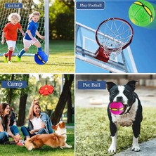 Zıplayan Köpek Oyuncağı Interaktif Işıklı Zıplayan Frizbi Evcil Hayvan Topu, Zıplayan Köpek Oyun Topu