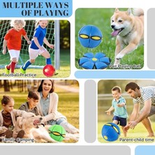 Zıplayan Köpek Oyuncağı Interaktif Işıklı Zıplayan Frizbi Evcil Hayvan Topu, Zıplayan Köpek Oyun Topu