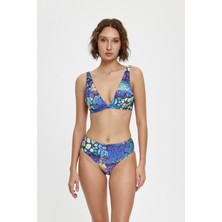Louren B11027 Uzun Üçgen Bikini Takımı