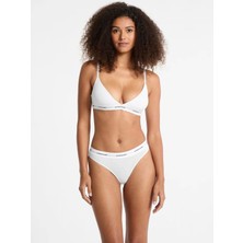 Guess Kadın Beyaz Triangle Kesim Sütyen