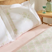 Kaşmir Home Daisy %100 Pamuk Çift Kişilik Pike Takımı Somon