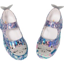 Denizkızı Hologram 3D Kız Çocuk Babet Sneakers