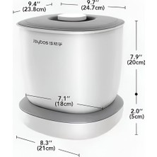 Saklama Kabı, 6 kg Silikon Kapaklı Sızdırma Yapmaz