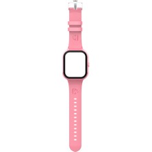 Wiky Watch Akıllı Çocuk Saati Wiky Watch 4s Değiştirilebilir Kasa Kordon Pembe