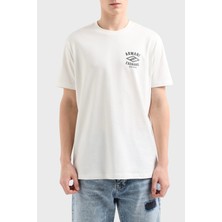 Armani Exchange  Logo Baskılı  Pamuk Regular Fit Bisiklet Yaka T Shirt Erkek T Shirt XM000550 AF10362 U0009